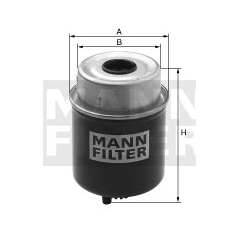 MANN  Kraftstoffwechselfilter WK8133