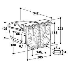 Abreuvoir à niveau constant 135PN | SUEVIA