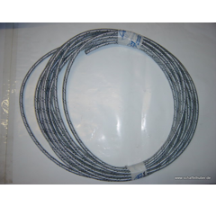 Silberschlauch per Meter SI-NW 10x20Bund a 20 Meter SINW1020