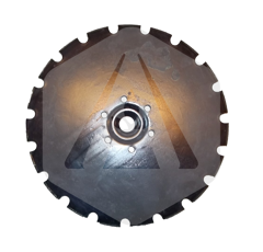 Disque plat crénelé Ø 12,5 mm adaptable