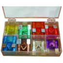 Coffret à 15 pièces de fusibles méga enfichables standard adaptable