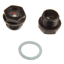 Ölschauglas PVC mit Gewinde 3/8" OSG38  3/8"