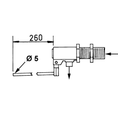Robinet flotteur P.M 15 x 21 (1/2") - LA BUVETTE