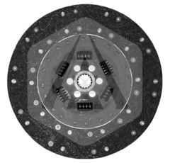 Disque d'avancement organique à ressort-libre pour tracteur CLAAS 6005005225 adaptable