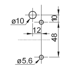 Feu clignotant gauche pour télescopique MERLO 0008208021 adaptable