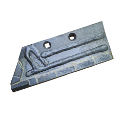 Soc de rasette Gauche carbure et rechargement pour charrue GOIZIN 10782 adaptable