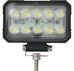 Phare de travail Rectangulaire 10 LED 10 - 30V 15W 1900 lumens