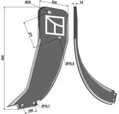 Tiefenlockerer - Bison - Zinken - Clemens CW650.017200