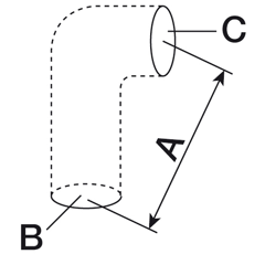 Durite inférieure pour tracteur JOHN DEERE L56295 adaptable