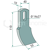 Fléau pour broyeur 110x40mm HYMACHadaptable 