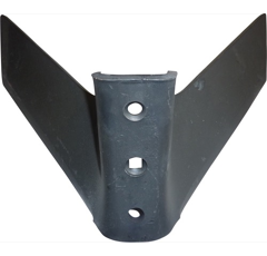 Flügelschar  480 X 10 für Kurzscheibenegge KERNER 02-92.275 Nachbau