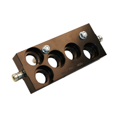 Steckerkörper 4-fach DN12 rechteckig MSTKITPS08S Faster