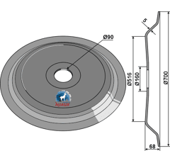 DD-Ring Ø700x5 - Mehrere Marken