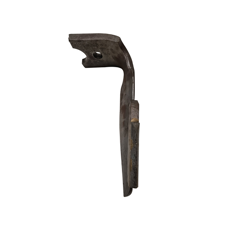 Dent de herse rotative Droite 3 plaquettes carbure triangulaires, fixation rapide ALPEGO D05650 adaptable