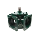 Flanschdreiwegehahn 6", ohne Hebel,für Pumpfässer MZ System