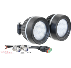Phare de travail Rond 9 LED 10-30V 45W 4950 lumens pour FENDT adaptable