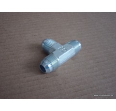 Verschraubung JIC GewindeGates : 8MJ-8MJ-8MJ JICT3416  3/4"