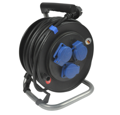 Enrouleur standard 3 prises Ø 230 mm - 25 m