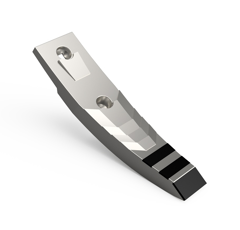 Soc de cultivateur carbure, plaquettes arrière et renfort acier MASCHIO GASPARDO R180020177 adaptable