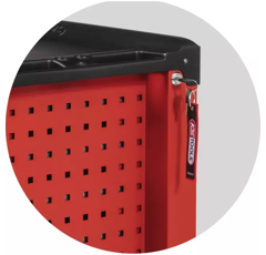 Servante d'atelier Vide - 5 tiroirs + tapis mousse | KS TOOLS