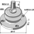 Palier pour déchaumeur MASCHIO GASPARDO F06160015R adaptable - BlackSteel©
