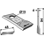 Cuchilla rotativa derecha para segadora BCS TRACTORS 58031192 adaptable - BlackSteel©