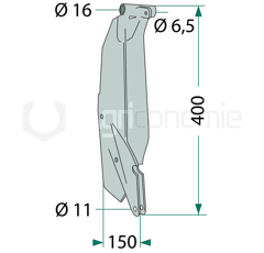 Soc pour semoir KUHN VNB0739A adaptable