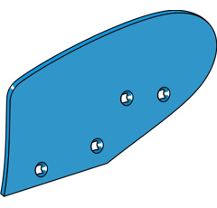 Düngereinlegerstreichblech - links RDG181LM Rabe by Muzzi Industrie