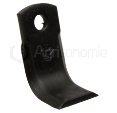 Couteau-Y pour broyeur 128x60mm JOHN DEERE adaptable 