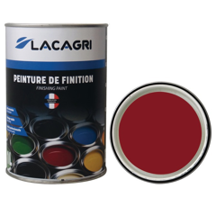 Peinture de finition Rouge VADERSTAD pot 1L| LACAGRI
