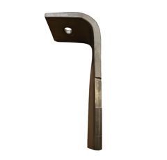 Dent de herse rotative Droite 2 plaquettes carbure ALPEGO MKOA00470 adaptable