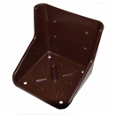 Salzlecksteinhalter Kunststoff verschiedene Farben