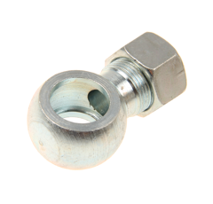 Ringschraubnippel mit CEL AnschlußRohranschluss 15L  M22 x 1,5 RI 1/2 Z M22x1.5  RI12ZM2215