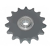 Pignon à chaine pour moissonneuse-batteuse DEUTZ-FAHR 06240355 adaptable