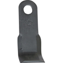 Couteau Y 204 x 60 mm pour broyeur PEGORARO 009119 adaptable - BlackSteel©