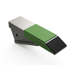 Sabot de décompacteur avec plaquettes carbure et rechargement GOIZIN 50/86231005 adaptable