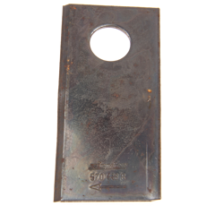 KM-Klinge rechts 100x3 mm, 19 Loch 570418 Niemeyer by Ziegler 