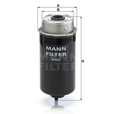 MANN  Kraftstoffwechselfilter WK8187