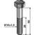 Boulon pour herse rotative ALPEGO 80061675 adaptable