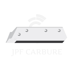 Soc carbure Gauche à pointe boulonnée 16" Losange pour charrue KUHN HUARD 622143 adaptable