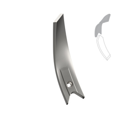 Déflecteur Gauche pour déchaumeur AMAZONE 78708677 adaptable