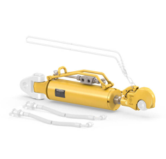 Hydraulischer Oberlenker HOLHS-C70DS-, Kat. 3 602 - 852 mm, Bolzen Ø 25,2  1207239 Walterscheid