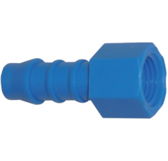 Embout cannelé à écrou taraudé femelle