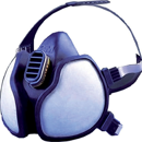 Masque à cartouches ABEK1P3 intégrées