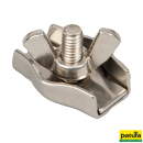 Raccord fixation pour cordes 6 mm inox - PATURA