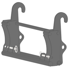 Interface pour télescopique DIECI n°2/EURO adaptable