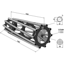 Rohrpackerwalze 1500 mm – Nachbau  