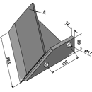 Flügelschar - rechts Rabe Nachbau 1015043