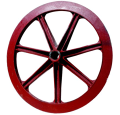 Rueda packer Ø 900 x 105 mm adaptable - BlackSteel©