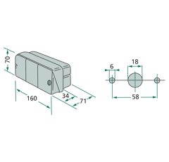 Feu arrière droit pour tracteur DEUTZ-FAHR 2.8019.190.0 adaptable